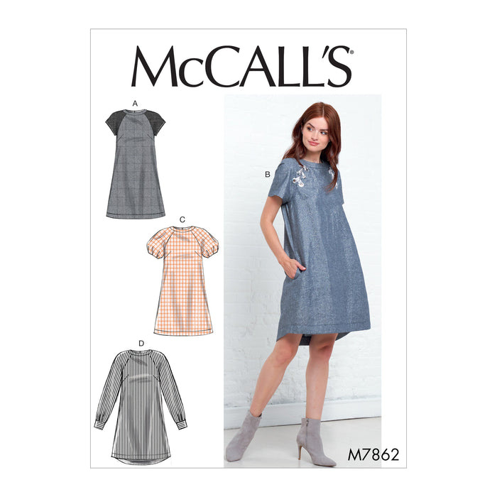 M7862 Misses' Dresses Pattern from Jaycotts Sewing Supplies