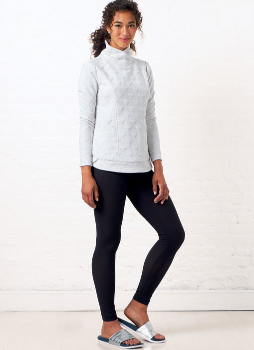 M7874 Outdoor Tops and Leggings Pattern from Jaycotts Sewing Supplies