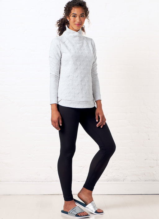 M7874 Outdoor Tops and Leggings Pattern from Jaycotts Sewing Supplies
