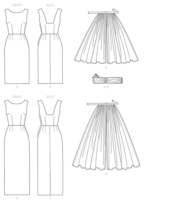 M7897 Misses' Dresses | The Archive Collection from Jaycotts Sewing Supplies