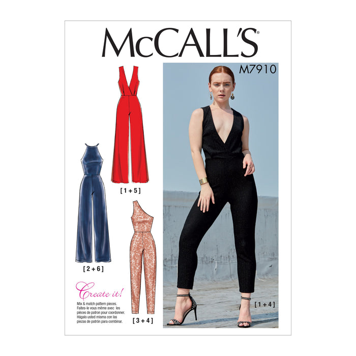 M7910 Misses' Jumpsuits | Create It! Pattern from Jaycotts Sewing Supplies