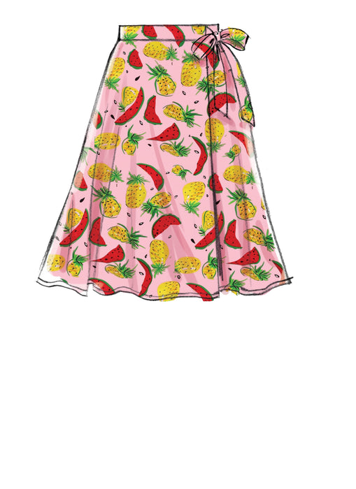 McCalls 7960 Skirts sewing pattern from Jaycotts Sewing Supplies