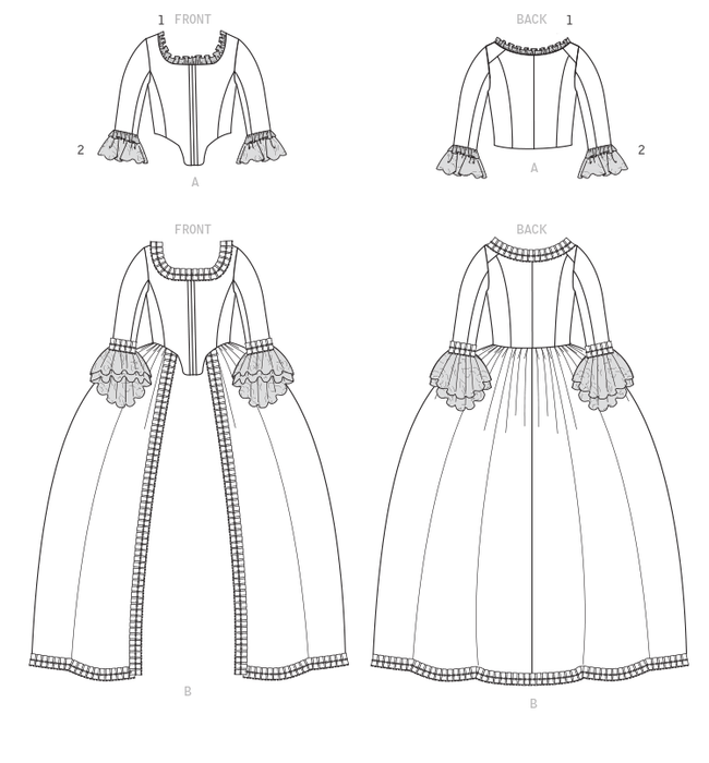 McCalls 7965 Misses' Costume sewing pattern from Jaycotts Sewing Supplies