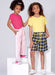 McCalls 7966 Girls' Shorts and Pants sewing pattern from Jaycotts Sewing Supplies
