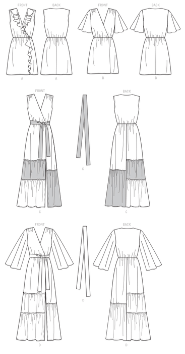 McCalls 7970 Dresses sewing pattern from Jaycotts Sewing Supplies