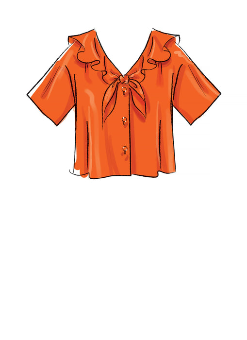 McCalls 7976 Tops sewing pattern from Jaycotts Sewing Supplies