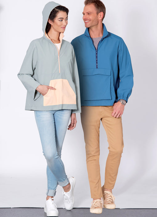 McCalls 7986 Misses' and Men's Jackets pattern from Jaycotts Sewing Supplies