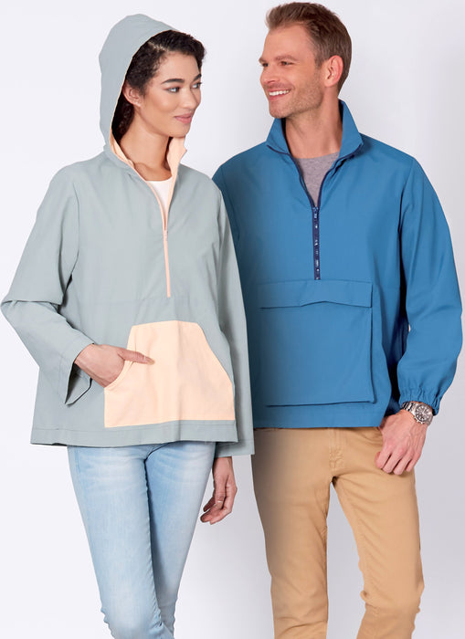 McCalls 7986 Misses' and Men's Jackets pattern from Jaycotts Sewing Supplies
