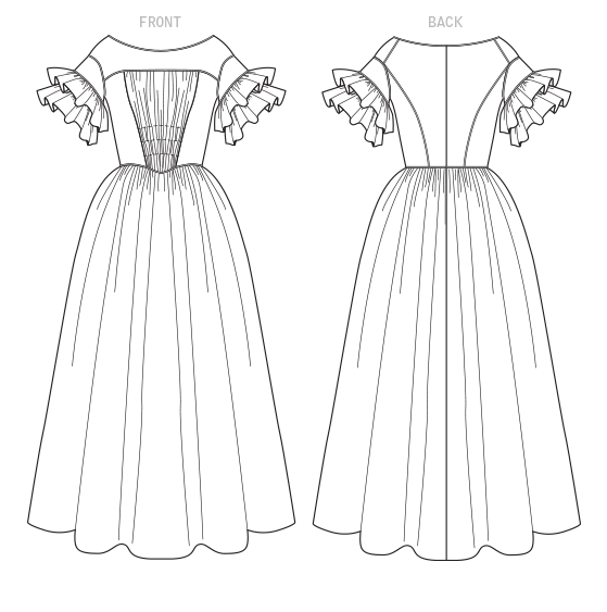 McCalls 7988 Misses' Costume sewing pattern from Jaycotts Sewing Supplies
