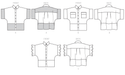 McCall's Sewing Pattern 8001 Blouses from Jaycotts Sewing Supplies