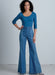 McCall's Sewing Pattern 8007 Misses' Flares from Jaycotts Sewing Supplies