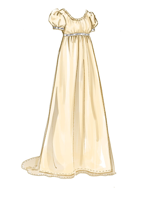 McCall's 8132 Misses' Costume Pattern | 18th century dress from Jaycotts Sewing Supplies