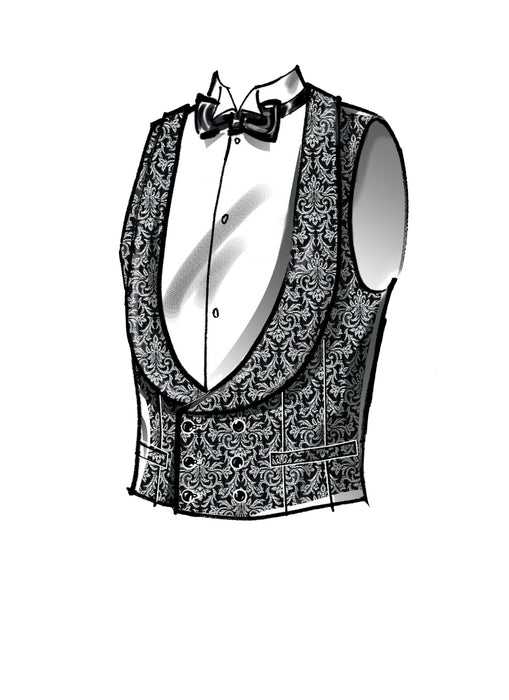 McCall's 8133 COSTUME pattern | Men's Historical Waistcoat from Jaycotts Sewing Supplies