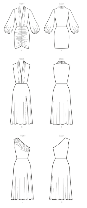 McCall's 8142 DRESS pattern from Jaycotts Sewing Supplies