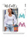 McCalls Sewing Pattern 8181 Misses' Tops from Jaycotts Sewing Supplies