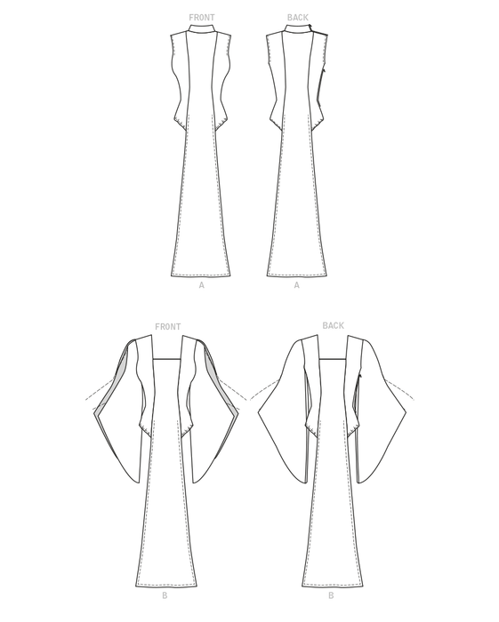 McCall's 8187 Misses' Leotard With Front and Back Panel sewing pattern from Jaycotts Sewing Supplies