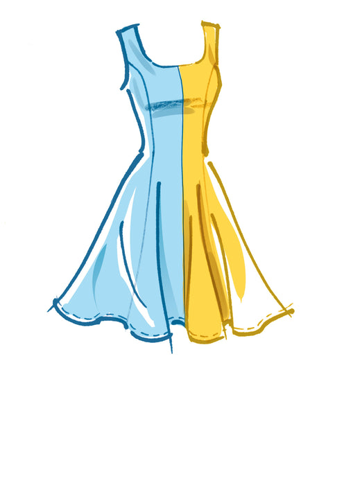 McCall's 8196 Misses' and Women's Dresses sewing pattern from Jaycotts Sewing Supplies