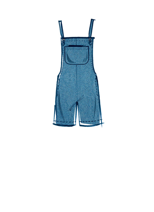 McCall's 8204 Misses' Overalls sewing pattern from Jaycotts Sewing Supplies