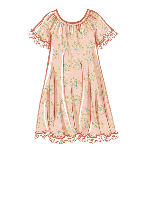 McCall's 8216 Misses' and Children's Dresses sewing pattern from Jaycotts Sewing Supplies