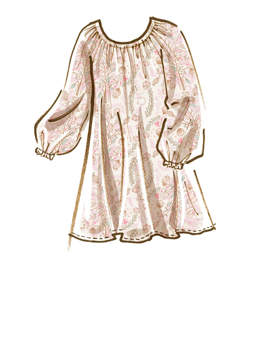 McCall's 8216 Misses' and Children's Dresses sewing pattern from Jaycotts Sewing Supplies