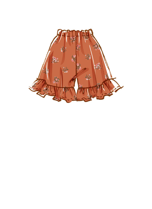 McCall's 8221 Misses' Shorts sewing pattern from Jaycotts Sewing Supplies