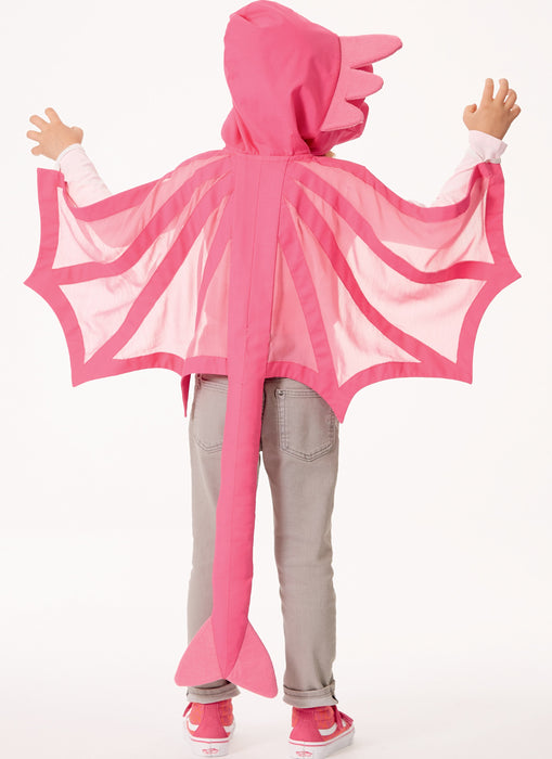 McCall's sewing pattern 8225 Kids' Dragon Cape and Mask from Jaycotts Sewing Supplies