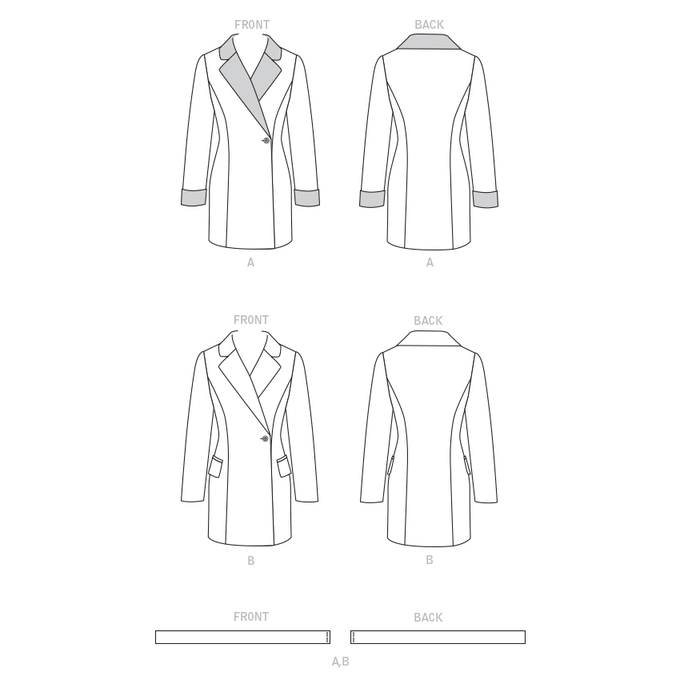 McCall's sewing pattern 8230 Misses' Jacket Dress from Jaycotts Sewing Supplies