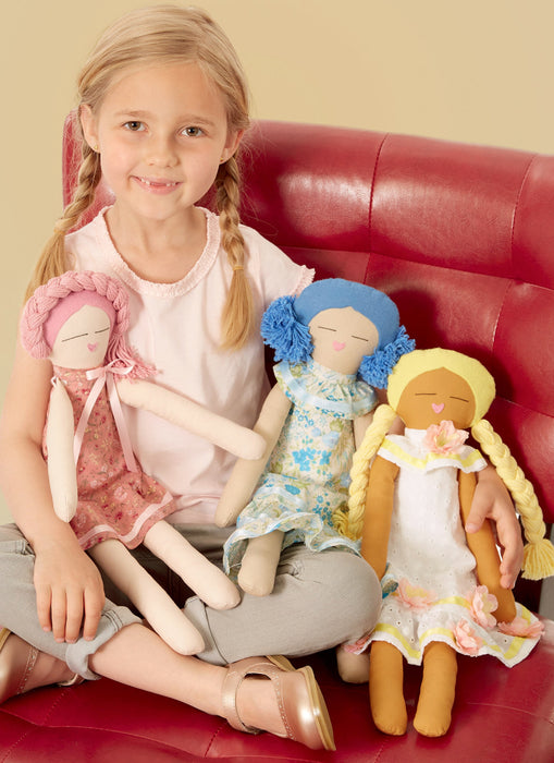 McCall's sewing pattern 8235 18" Cloth Dolls from Jaycotts Sewing Supplies