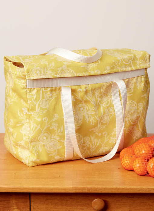 McCall's sewing pattern 8236 Fruit and Veg Bags, Mop Pad, Coffee Filters, Bin and Bag from Jaycotts Sewing Supplies