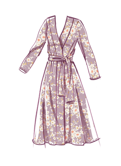 McCall's sewing pattern 8245 Misses' Romper, Jumpsuit, Robe and Sash from Jaycotts Sewing Supplies