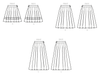 McCall's sewing pattern 8248 Misses' Skirts from Jaycotts Sewing Supplies