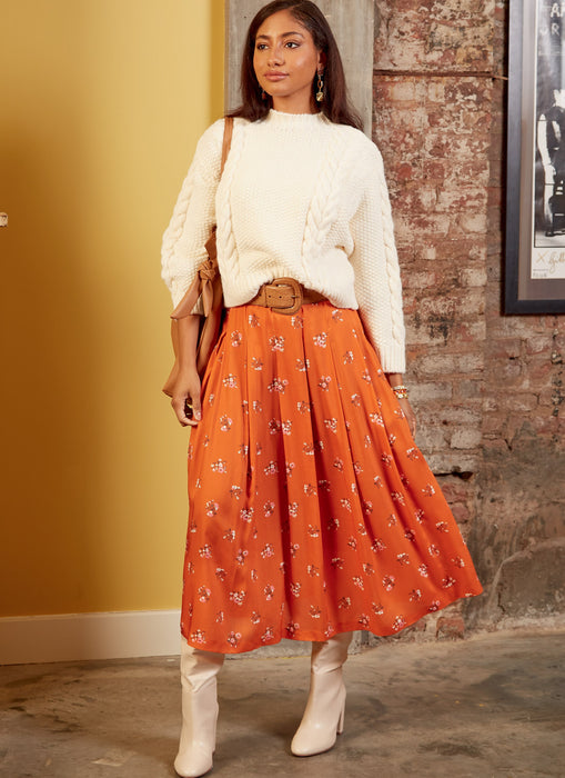 McCall's sewing pattern 8248 Misses' Skirts from Jaycotts Sewing Supplies