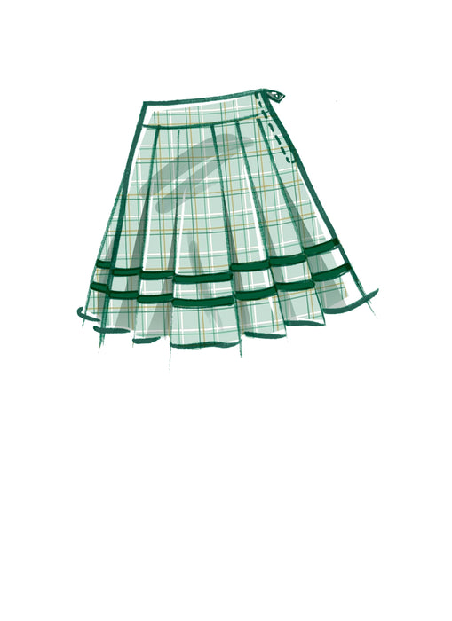 McCall's sewing pattern 8248 Misses' Skirts from Jaycotts Sewing Supplies