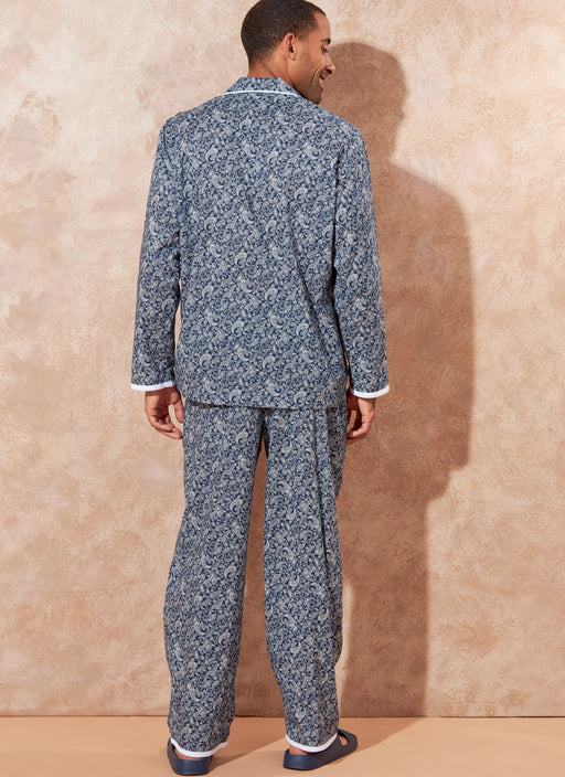 McCall's Sewing Pattern 8262 Men's Pyjamas from Jaycotts Sewing Supplies