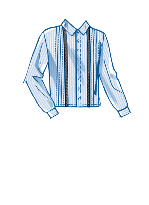 McCall's Sewing Pattern 8263 Unisex Summer Shirts and Hat from Jaycotts Sewing Supplies