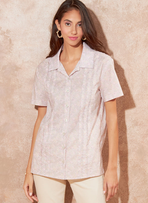 McCall's Sewing Pattern 8263 Unisex Summer Shirts and Hat from Jaycotts Sewing Supplies