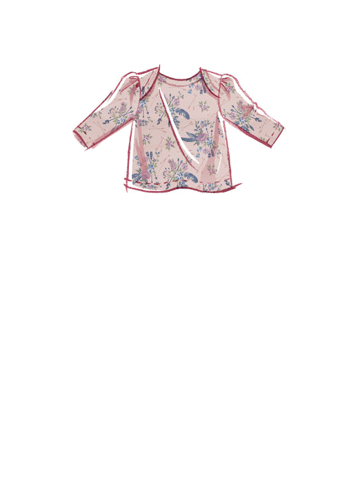 McCall's Sewing Pattern 8265 Infants' Gown, Top, Pants, Headband and Hat from Jaycotts Sewing Supplies