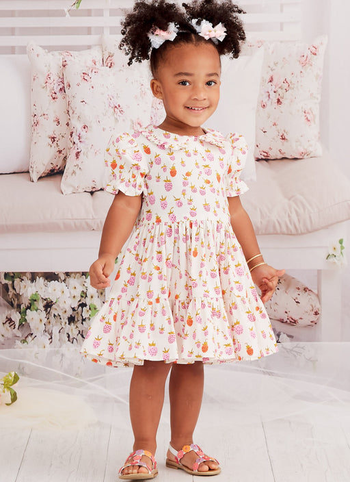 McCall's Sewing Pattern 8266 Toddlers' Dresses from Jaycotts Sewing Supplies