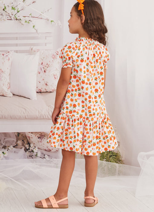 McCalls 8283 Girls' Dresses sewing pattern from Jaycotts Sewing Supplies