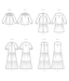 McCalls 8285 Misses' Top and Dresses sewing pattern from Jaycotts Sewing Supplies