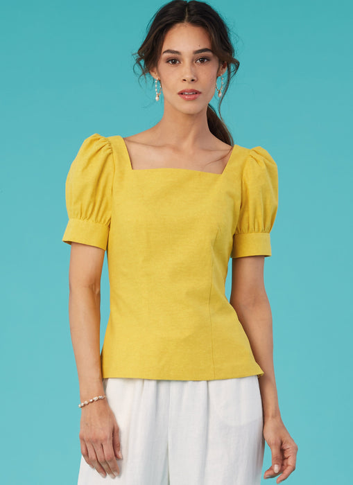 McCalls 8287 Misses' Tops sewing pattern from Jaycotts Sewing Supplies
