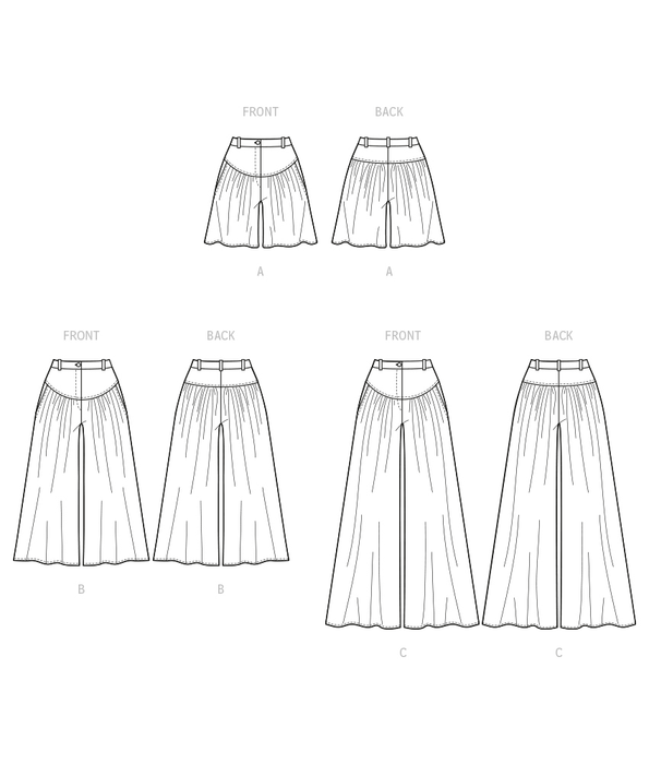 McCalls 8292 Misses' Shorts and Pants sewing pattern from Jaycotts Sewing Supplies