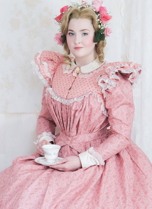 McCalls 8304 1890s Tea Dress and Belt sewing pattern from Jaycotts Sewing Supplies
