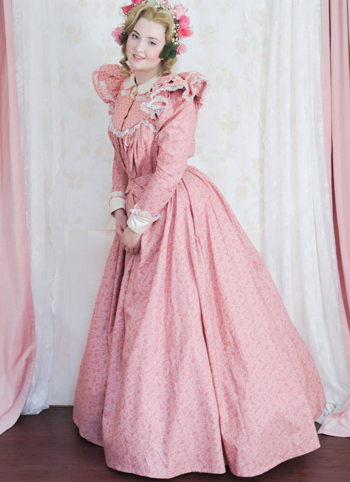 McCalls 8304 1890s Tea Dress and Belt sewing pattern from Jaycotts Sewing Supplies