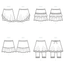 McCall's sewing pattern 8316 Children's Skorts from Jaycotts Sewing Supplies