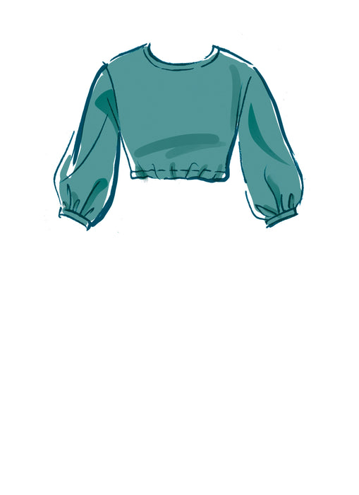 McCall's sewing pattern 8324 Tops from Jaycotts Sewing Supplies