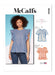 McCall's sewing pattern 8325 Tops from Jaycotts Sewing Supplies