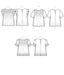 McCall's sewing pattern 8325 Tops from Jaycotts Sewing Supplies