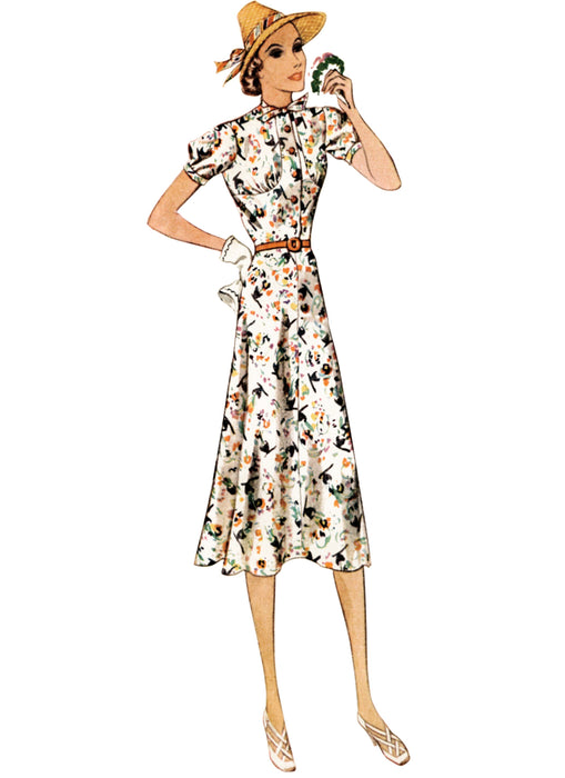 McCall's Sewing Pattern M8338 Misses' Vintage Dresses and Belt from Jaycotts Sewing Supplies