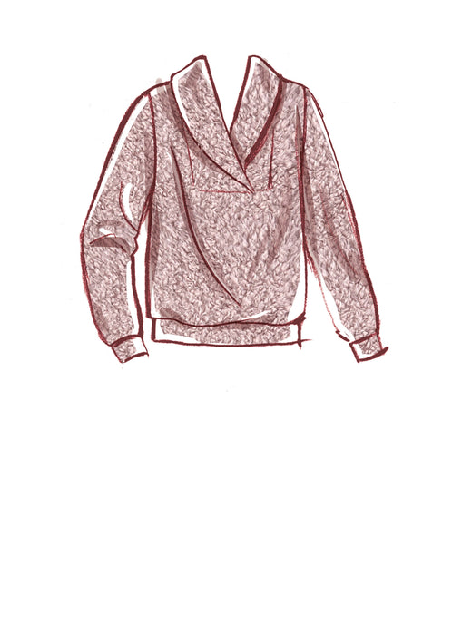 McCall's Sewing Pattern M8343 Misses' Pull-Over Top from Jaycotts Sewing Supplies